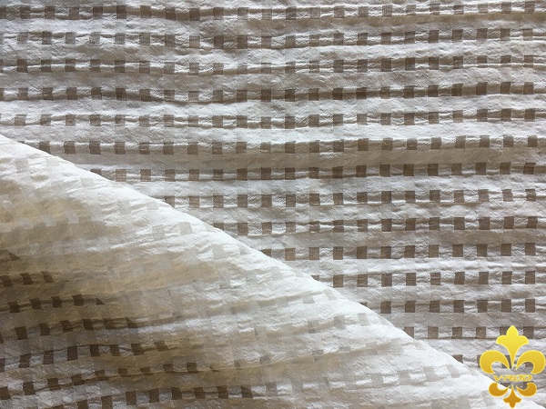 RIB-STOP SILK  CREPE 单丝泡泡格